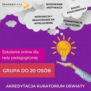 Szkolenie online dla nauczycieli