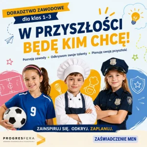 Doradztwo zawodowe dla klas 1-3