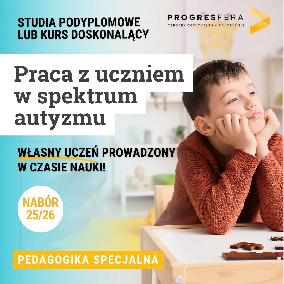 praca z uczniem w spektrum autyzmu