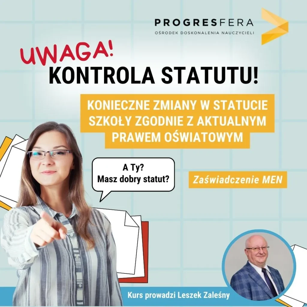 zmiany w statucie szkoły