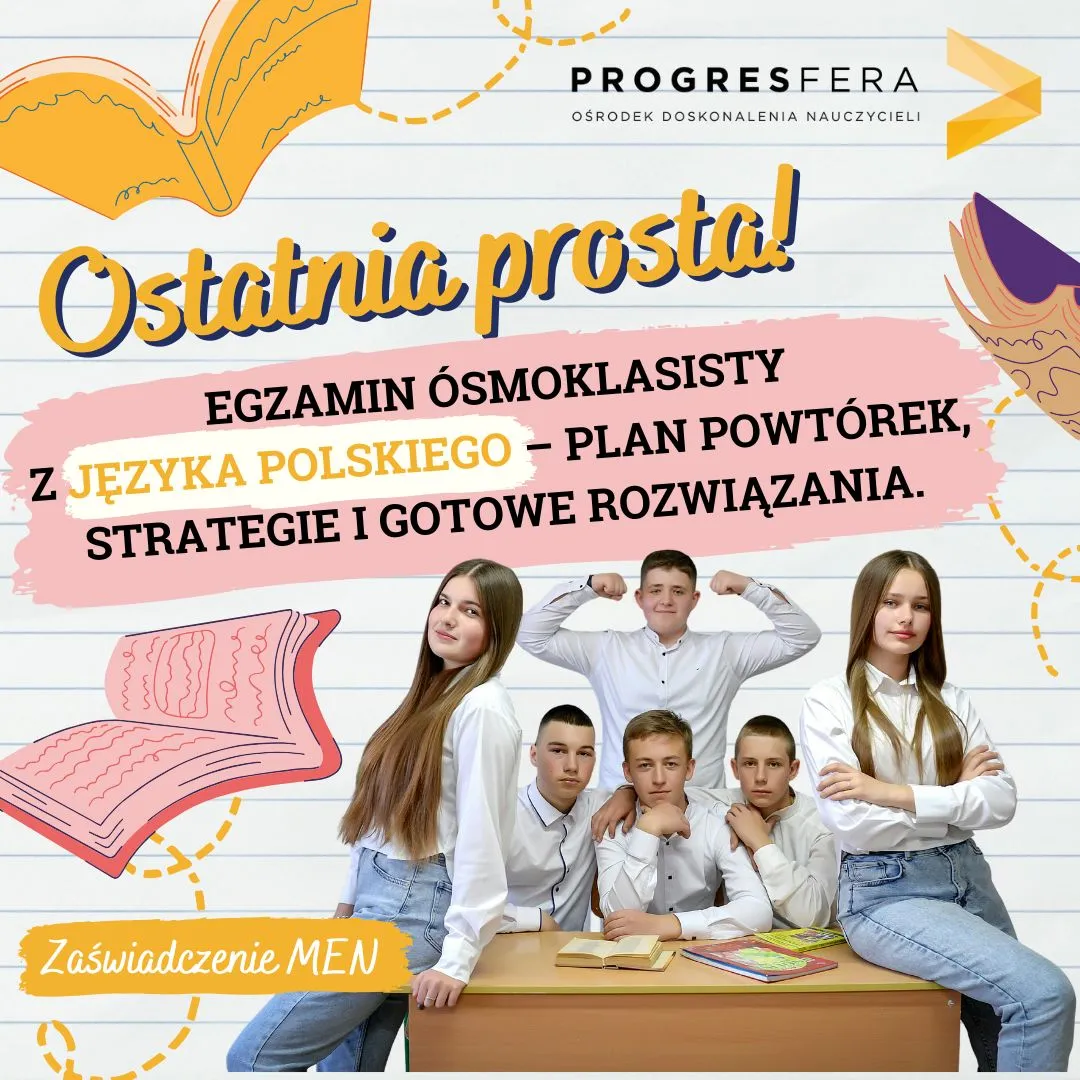 egzamin ósmoklasisty z języka polskiego
