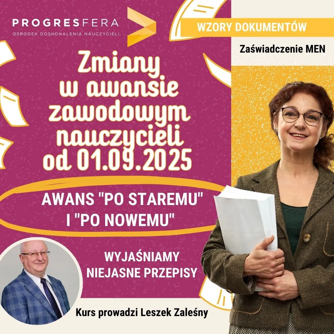 Zmiany w awansie zawodowym nauczycieli