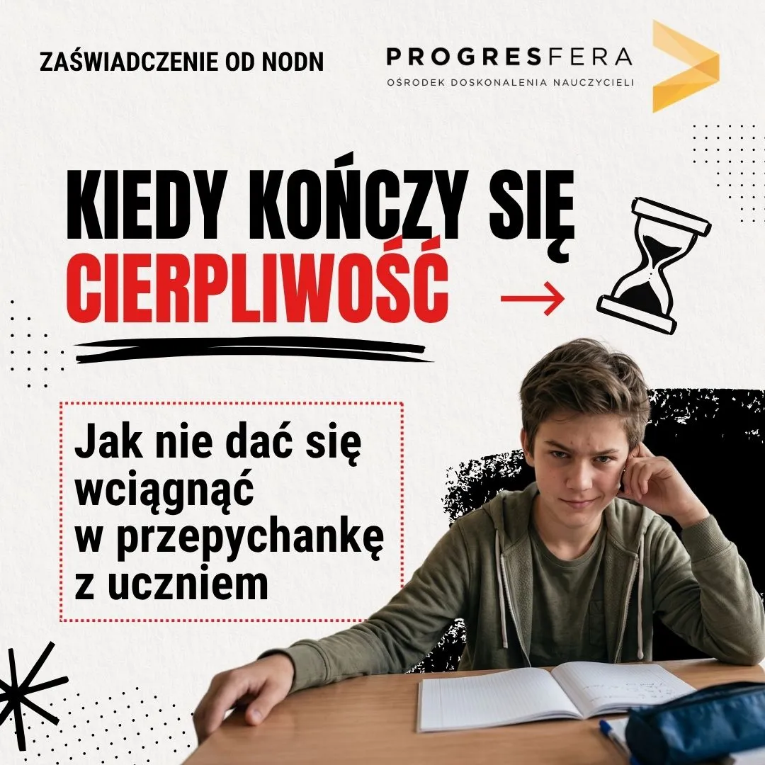 przepychanka z uczniem